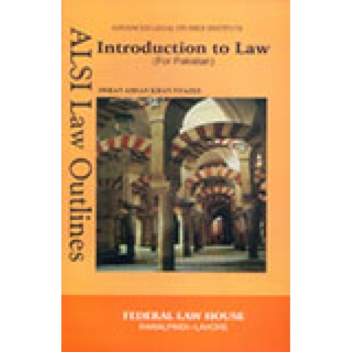 Introduction To Law By I A Khan Nyazee